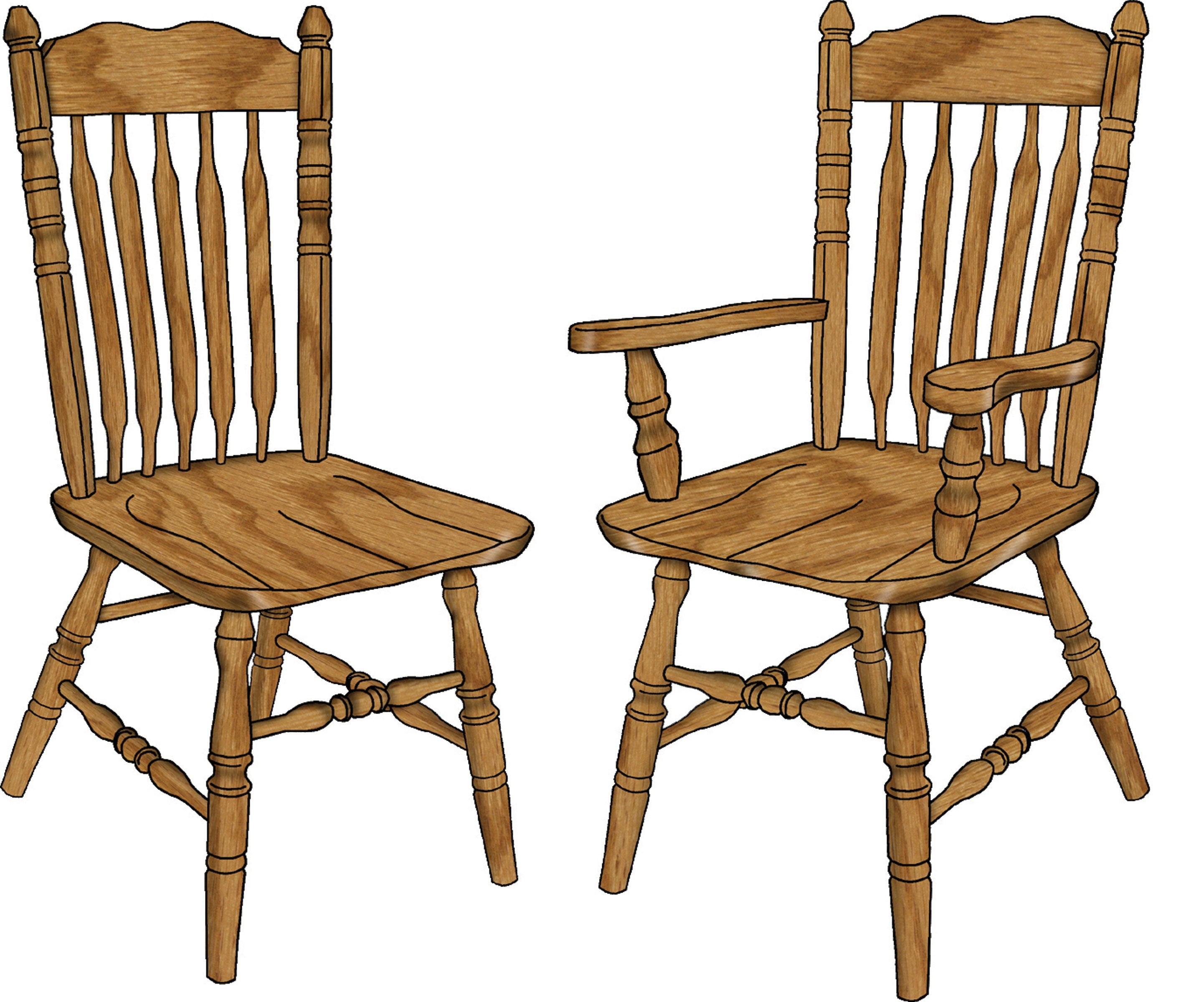 Bent Cattail Chair